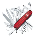 Canivete Victorinox Swisschamp Vermelho Transparente - Imagem 3
