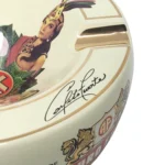 Cinzeiro de Cerâmica Arturo Fuente p/4 Charutos - Creme - Imagem 3